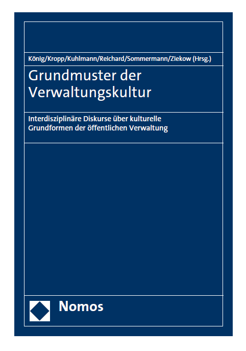 Neues Buch Grundmuster der Verwaltungskultur