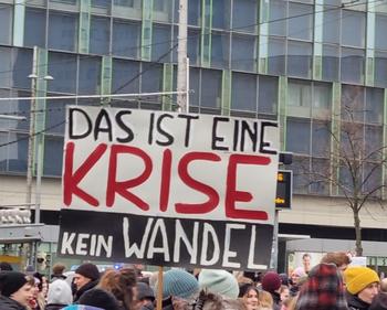 "Das ist eine Krise, kein Wandel"