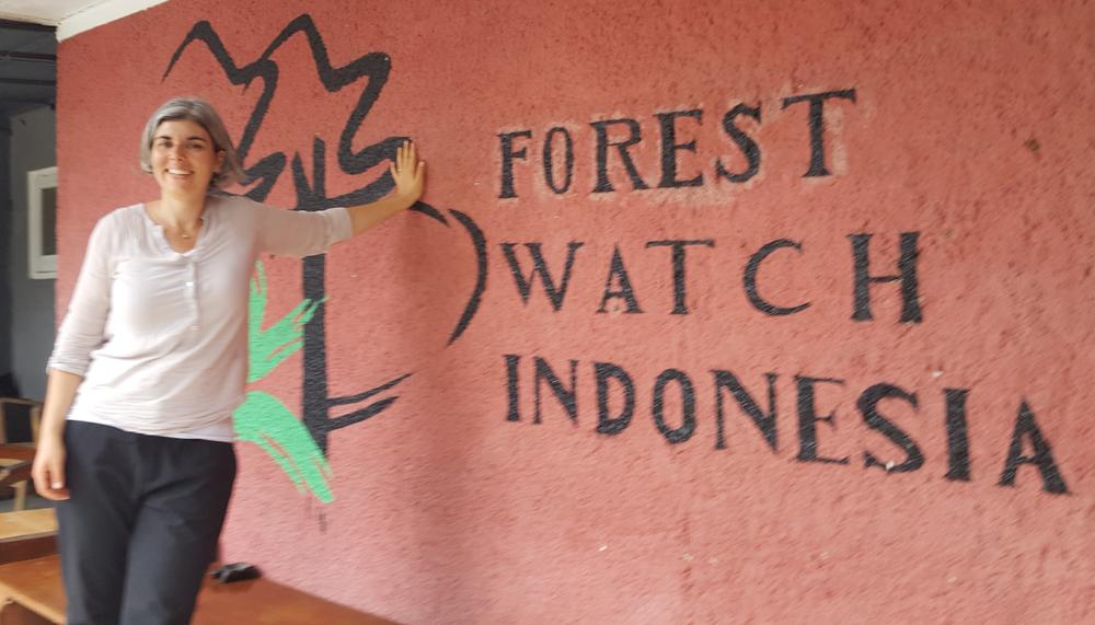 Lena Partzsch at Forest Watch Indonesia 2018