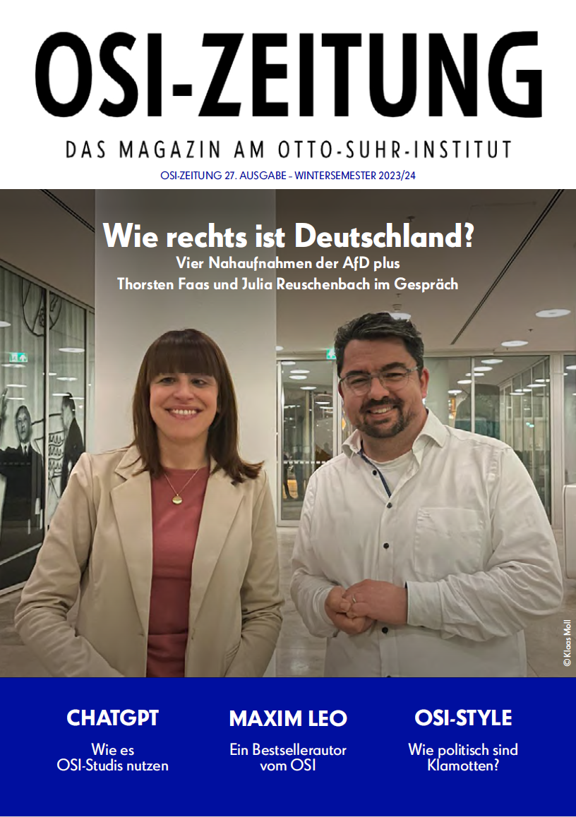 OSI-Zeitung Ausgabe 27 Screenshot Titelbild