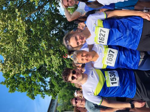 Die Studiengangkoordination beim Campus Run 2023