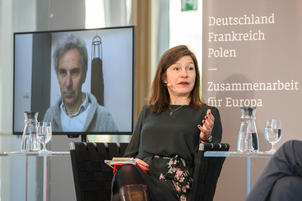 Podiumsdiskussion - Erster Wahlgang