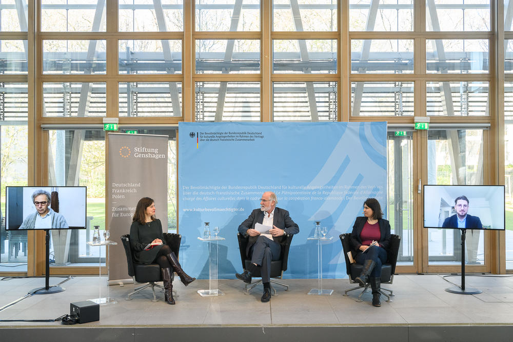 Podiumsdiskussion - Erster Wahlgang