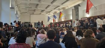 Unter den Feiernden waren auch zahlreiche Alumni der FU