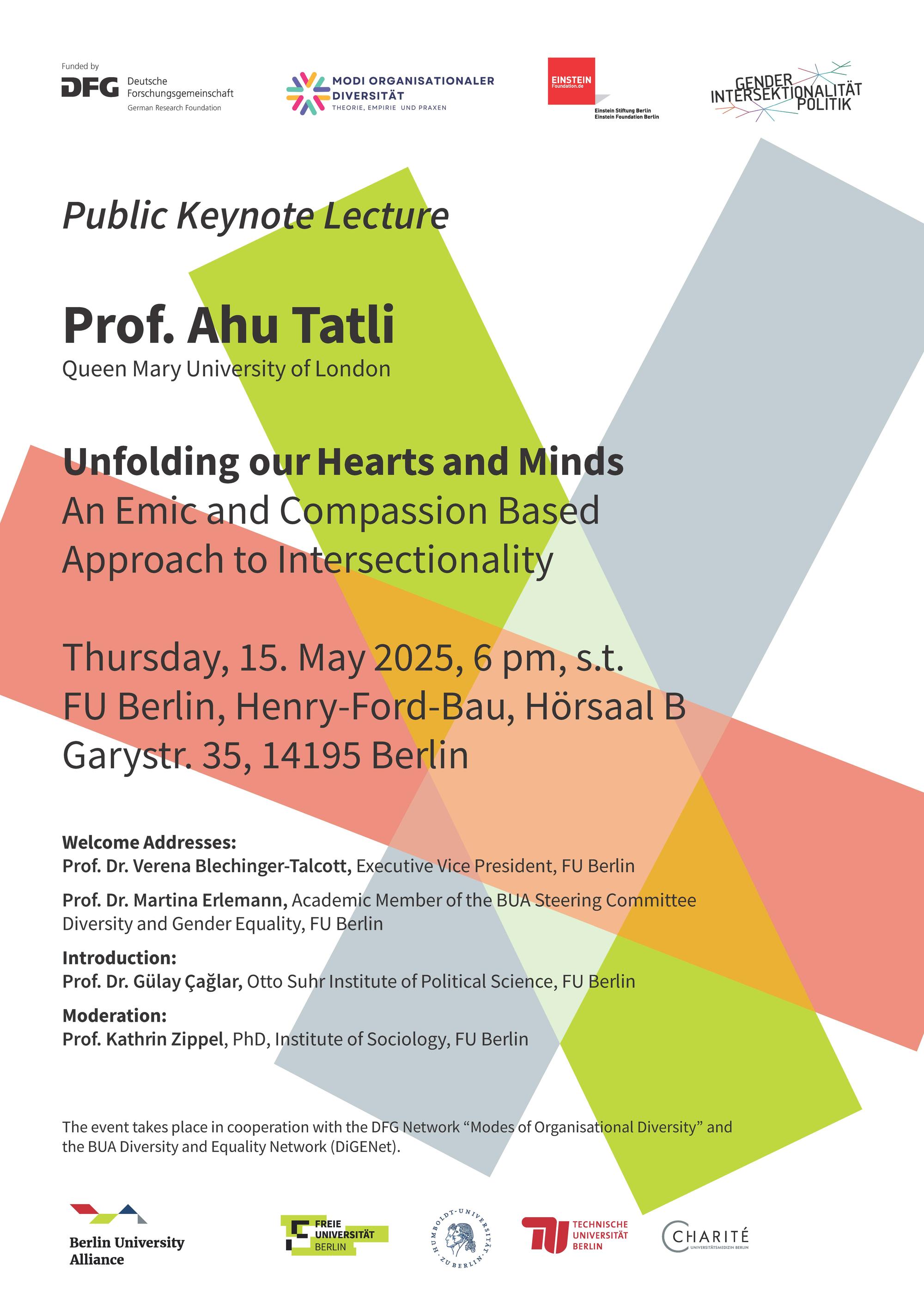 Keynote Lecture Prof. Ahu Tatli 15.5.2025