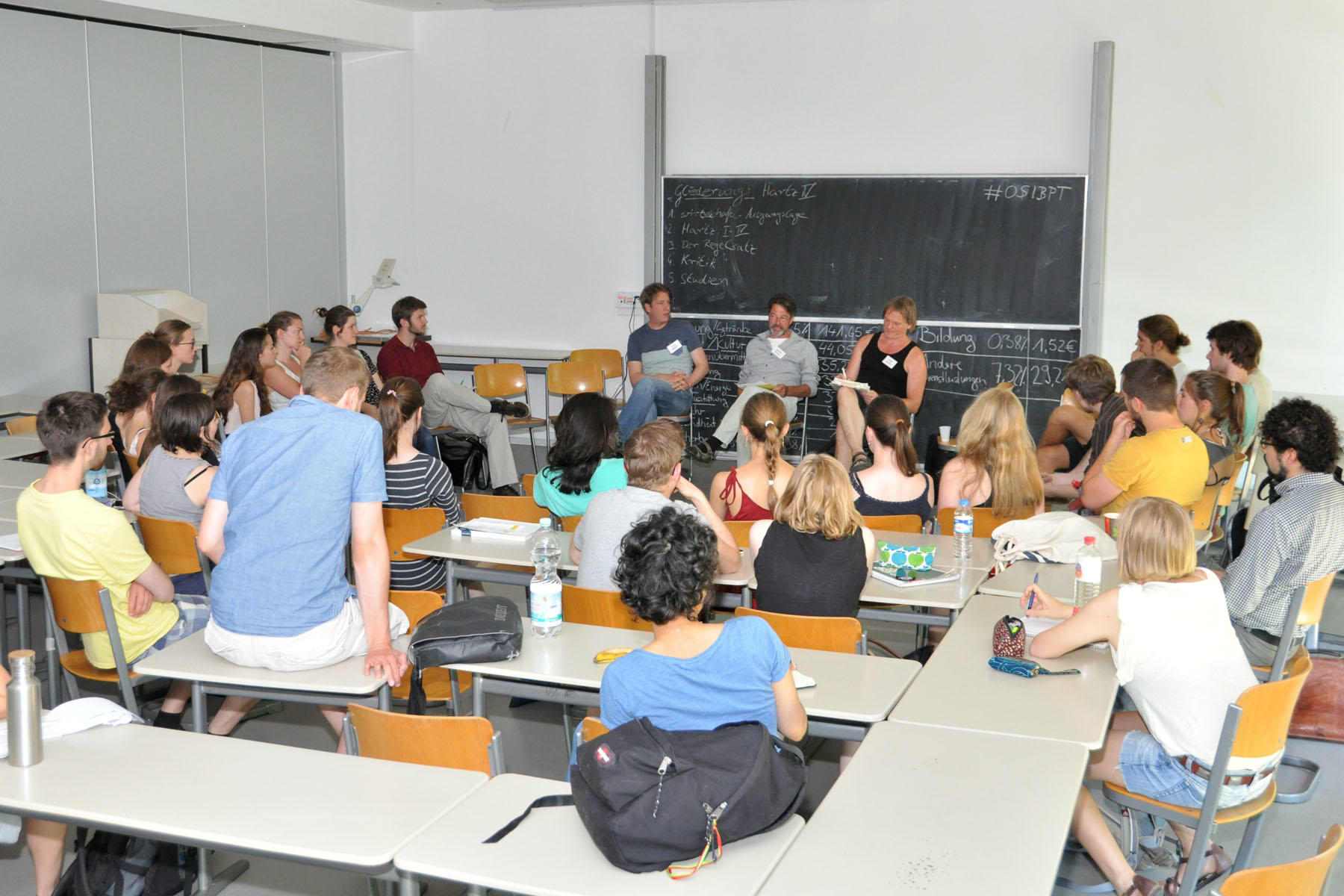 Panel im Hörsaal