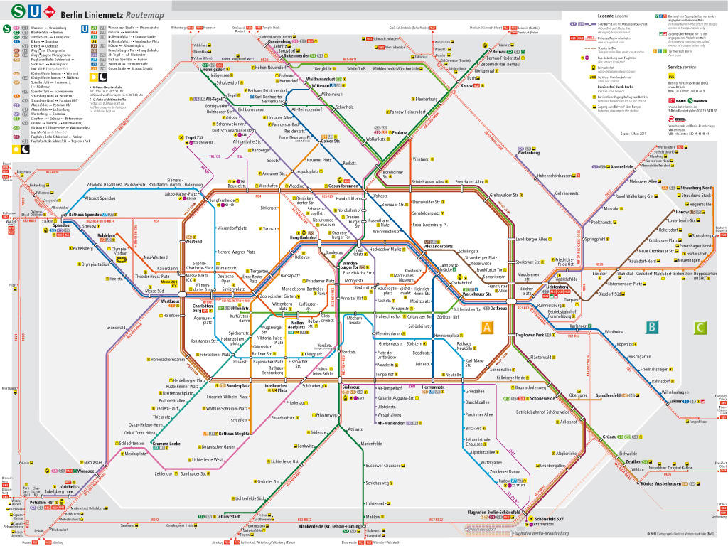 Berlin S Bahn Liniennetz